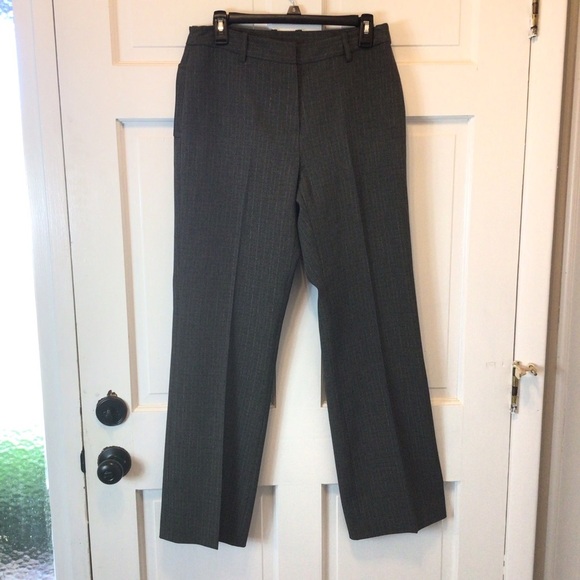 NWOT Cato Womens Curvy Fit Gray Stretch Trousers Dress Pants Slacks Size 8 - Picture 4 of 12